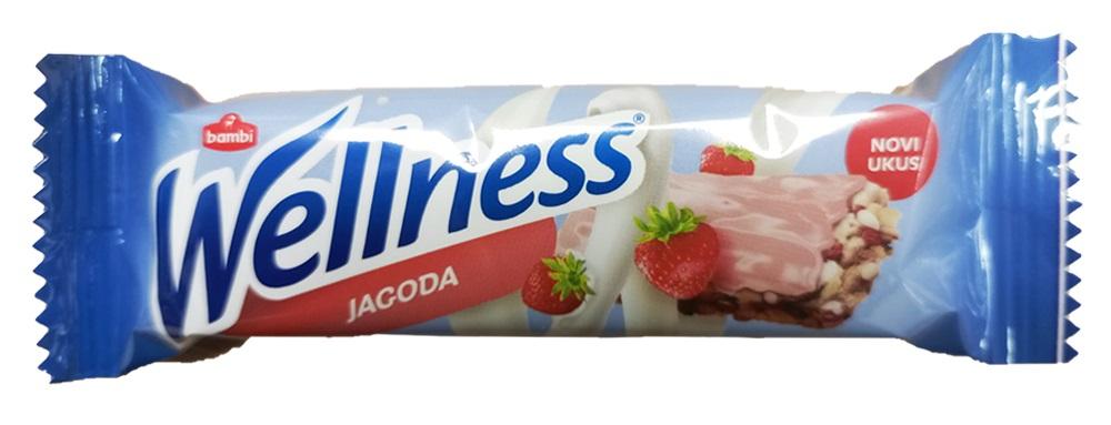 Wellness Musli štanglica, Jagoda, 23g