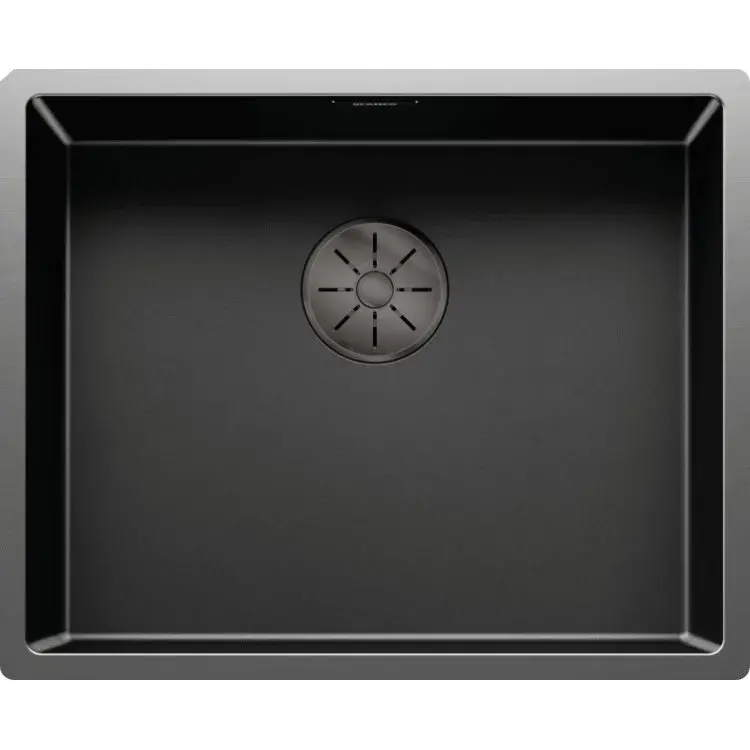 Blanco Sudopera sa 1 koritom Claron 500-U, Saten, Dark Steel