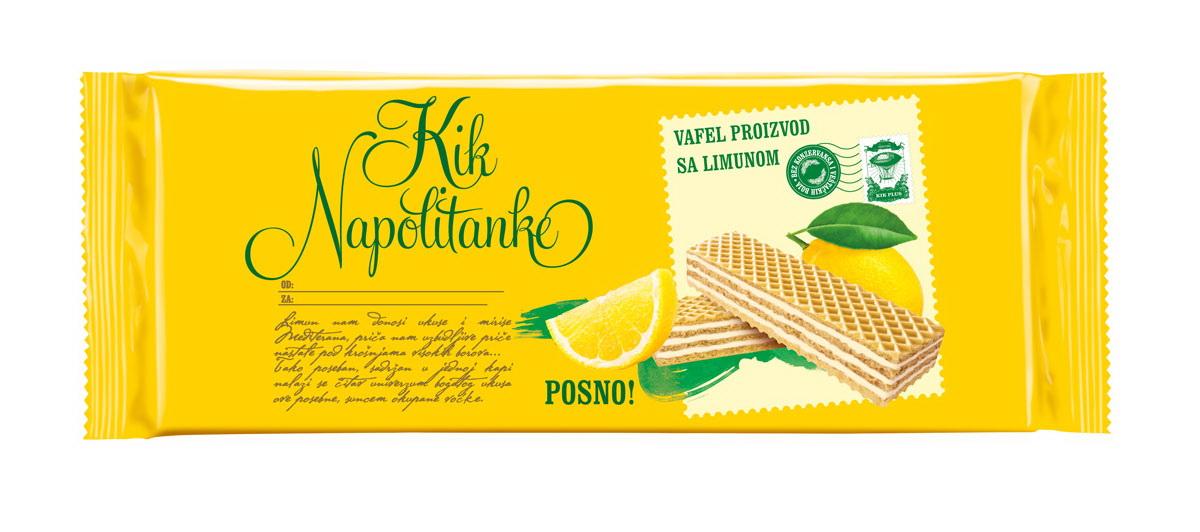 Kik Napolitanka sa limunom, 175g