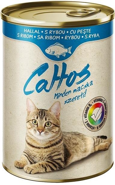 Cattos Vlažna hrana za mačke sa ribom, 415g