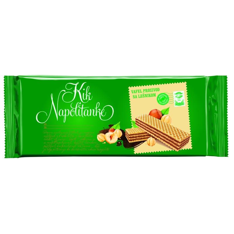 Kik Napolitanke sa lešnikom, 175g