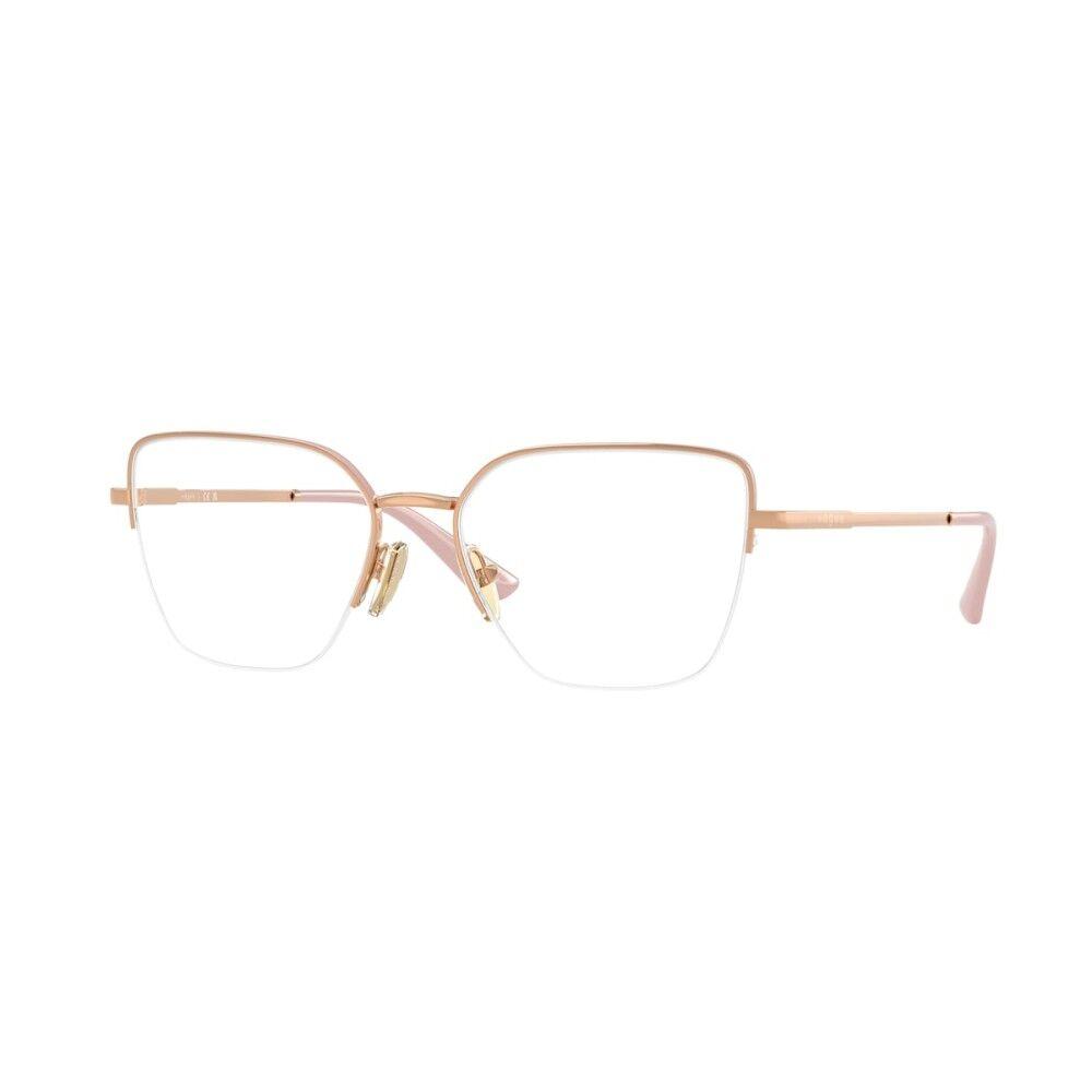 Vogue Ženski okvir za dioptrijske naočare 0VO4331 5207, Mačkaste, Rose gold