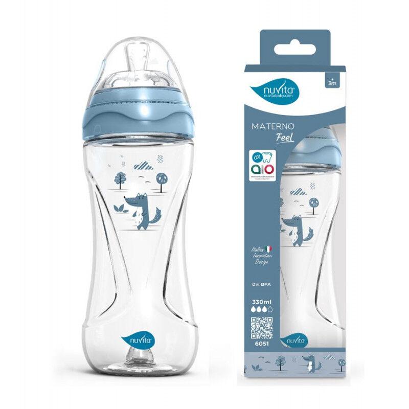 Nuvita Flašica za bebe, Anti colic, 330 ml, Plava