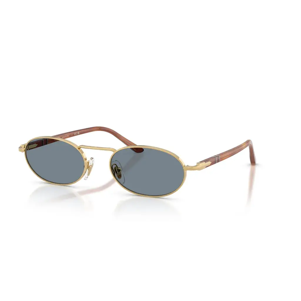 Persol Muške sunčane naočare 0PO1023S 113256, Ovalne, Zlatne