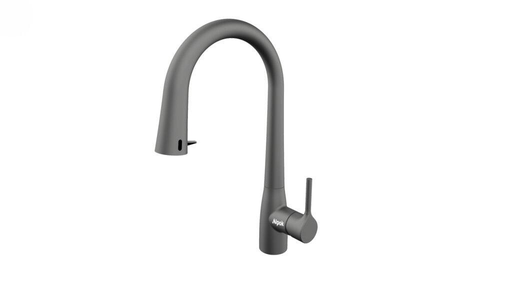 Alpok Slavina za sudoperu Touchless Pro, Siva