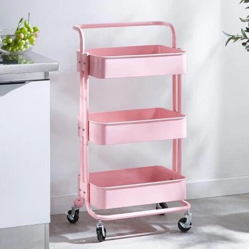 Bolzz polica za odlaganje Ml, roze