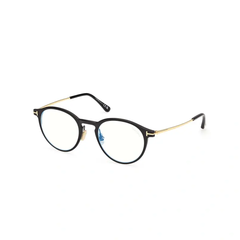 Tom Ford Muški okvir za dioptrijske naočare Blue block 0FT6088-B 251, Crni
