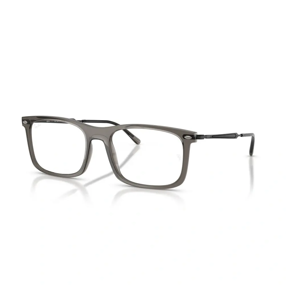 Ray-Ban Muški okvir za dioptrijske naočare 0RX7260 8463, Četvrtaste, Sivi