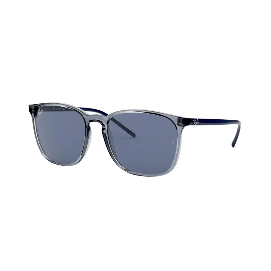 Ray-Ban Ženske sunčane naočare 0RB4387 63998056, Četvrtaste, Plave
