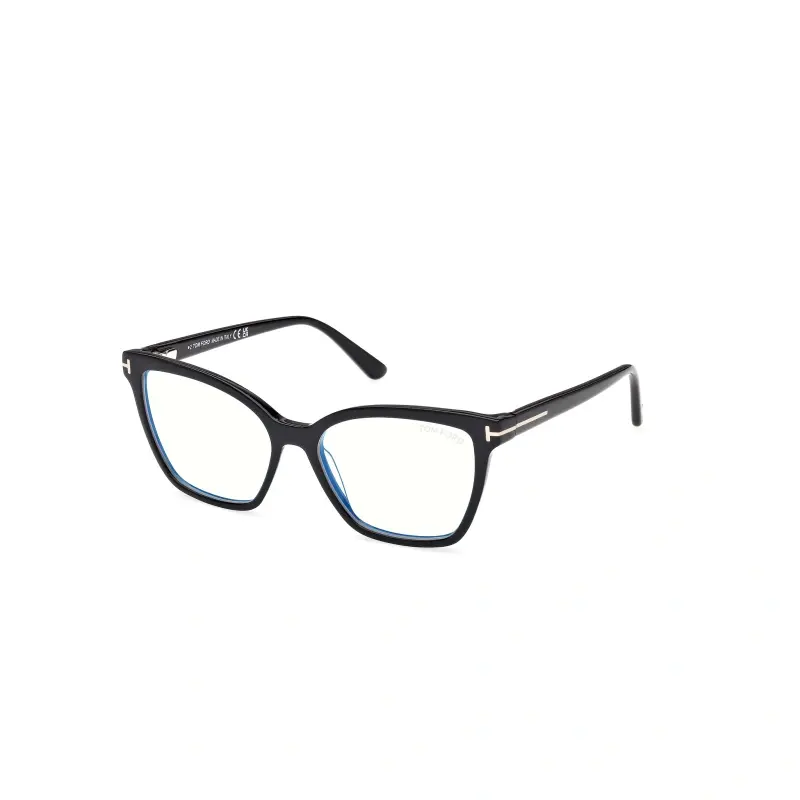 Tom Ford Ženski okvir za dioptrijske naočare Blue block 0FT5641-B 553, Crni