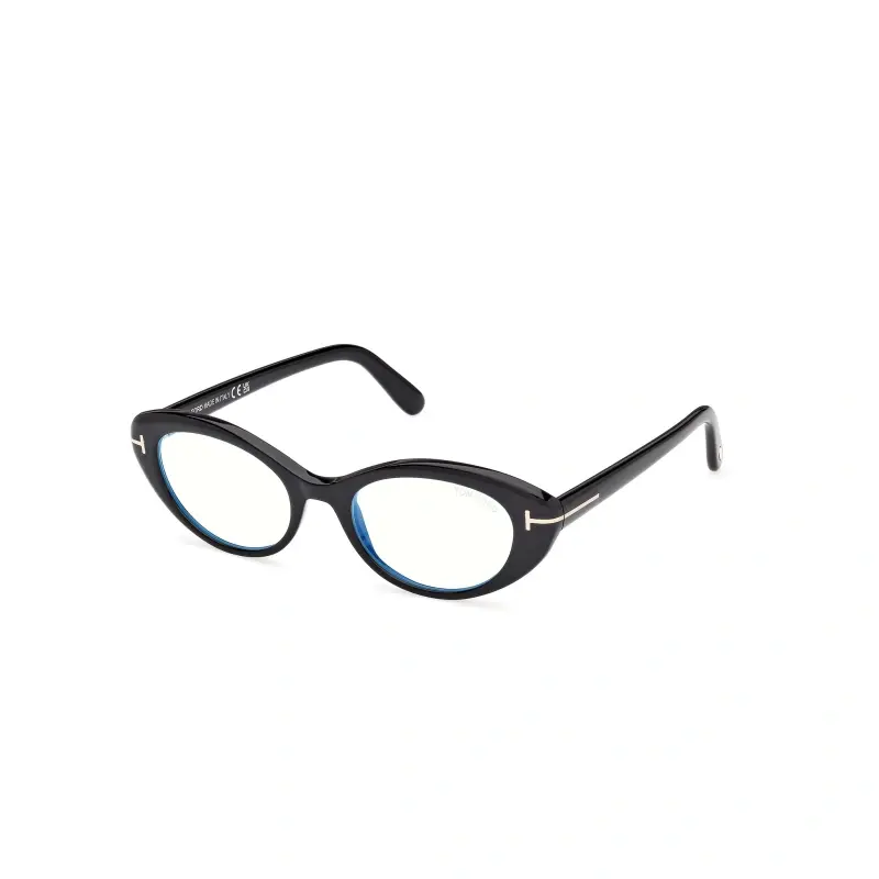 Tom Ford Ženski okvir za dioptrijske naočare Blue block 0FT6092-B 150, Crni