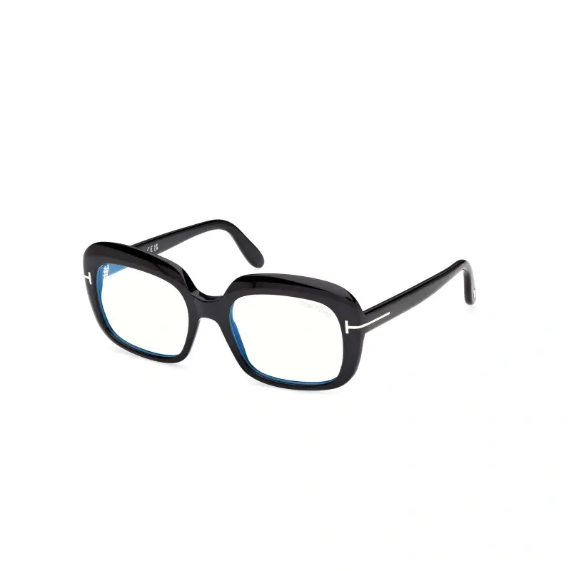 Tom Ford Ženski okvir za dioptrijske naočare Blue block 0FT6096-B 153, Crni