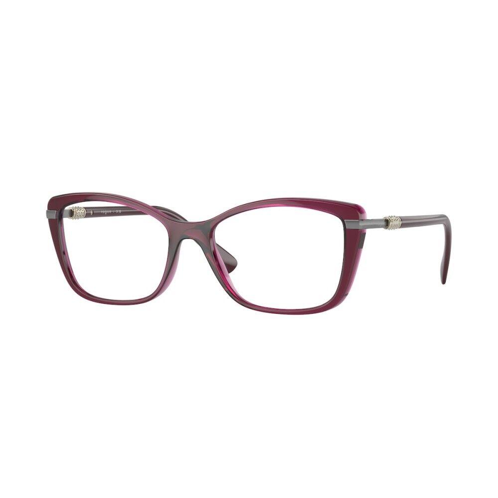 Vogue Ženski okvir za dioptrijske naočare 0VO5487B 2989, Leptiraste, Bordo
