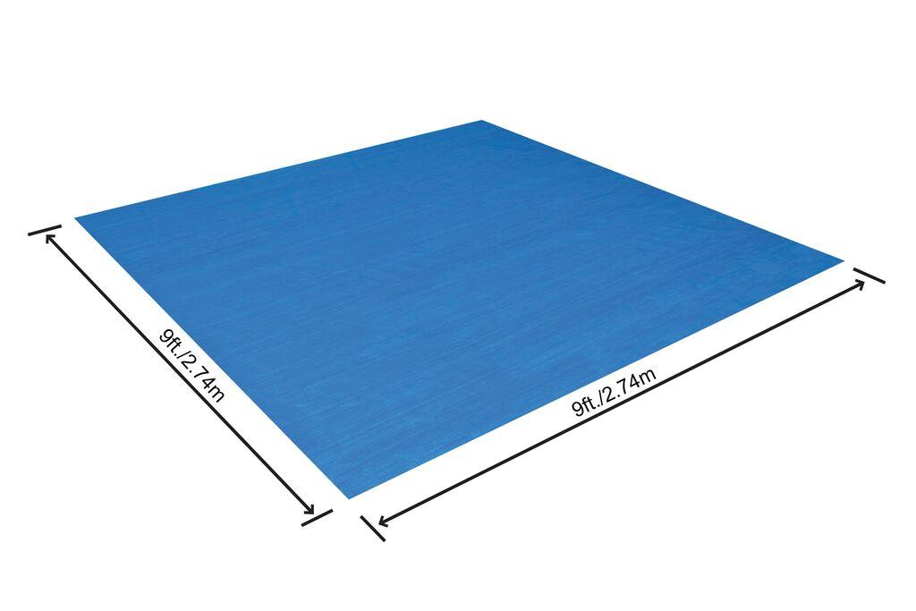 Bestway Podloga za bazen, 2.74m x 2.74m, Plava
