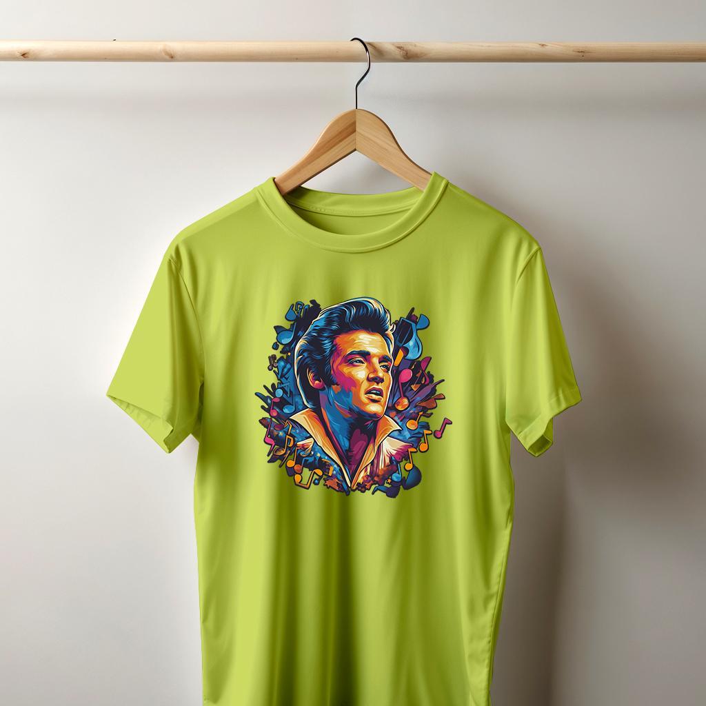 Camiseta Majica sa štampanim printom Cam 797, Muška, Limeta