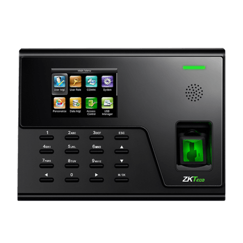 ZK Teco Biometrijsko-terminala za evidenciju i kontrolu TA-UA760-1-W, Crna