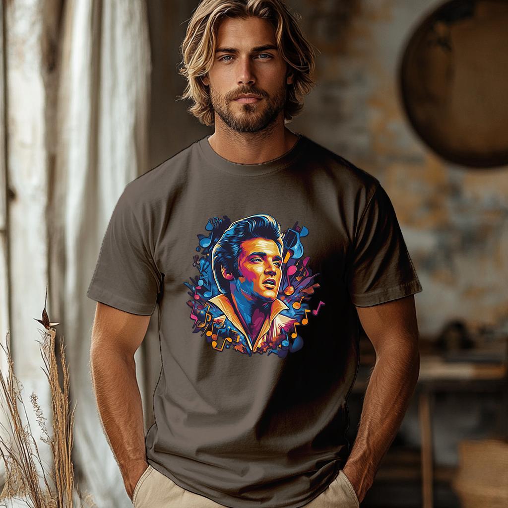 Camiseta Majica sa štampanim printom Cam 797, Muška, Smeđa