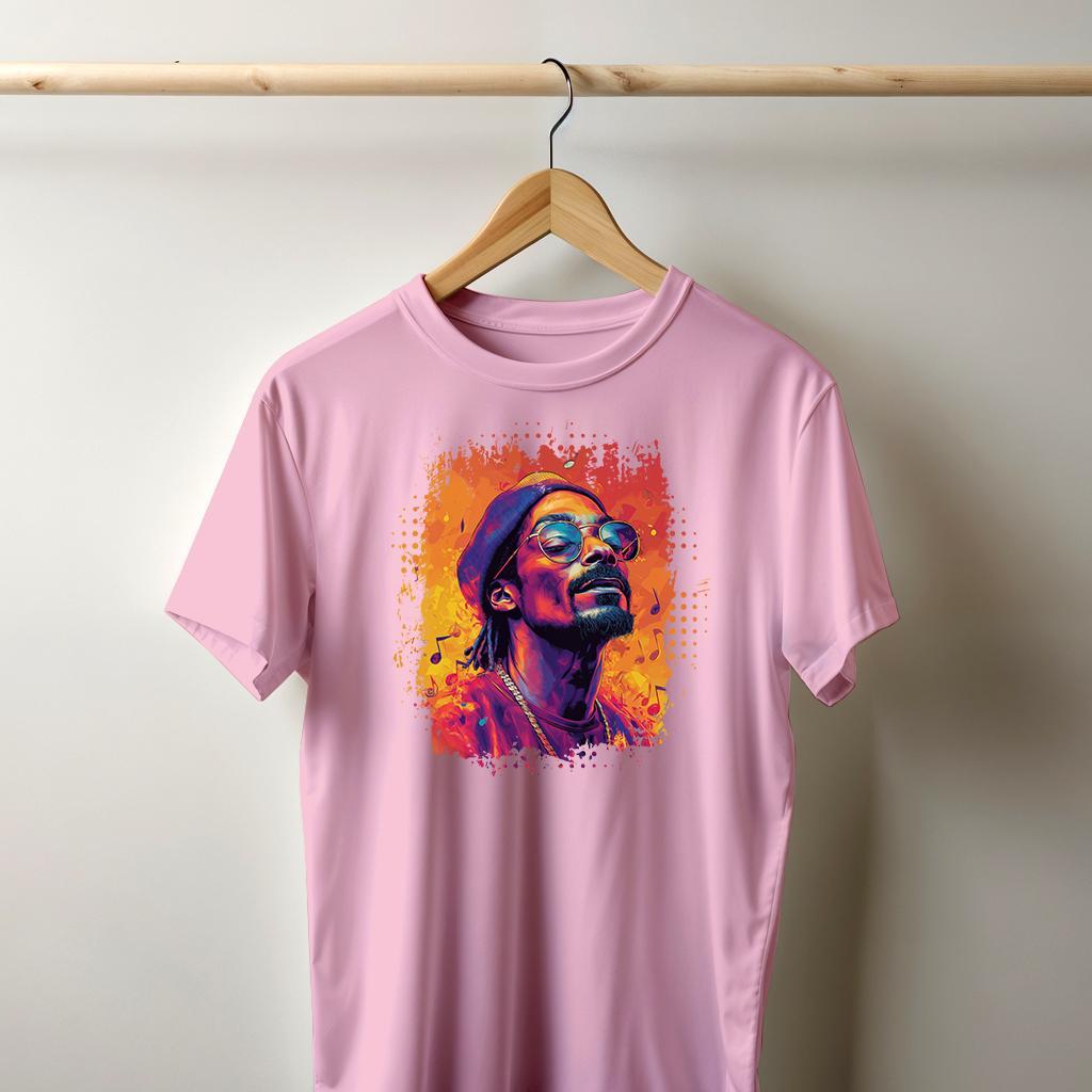 Camiseta Majica sa štampanim printom Cam 794, Muška, Roze
