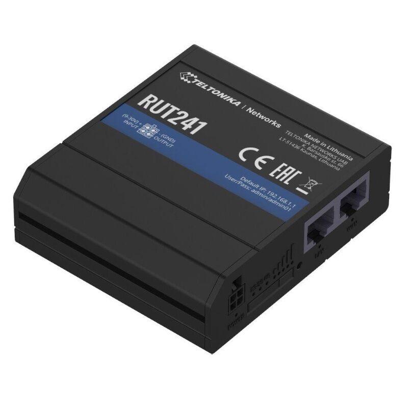 Teltonika Ruter RUT241, 4GB, 128MB, Crni