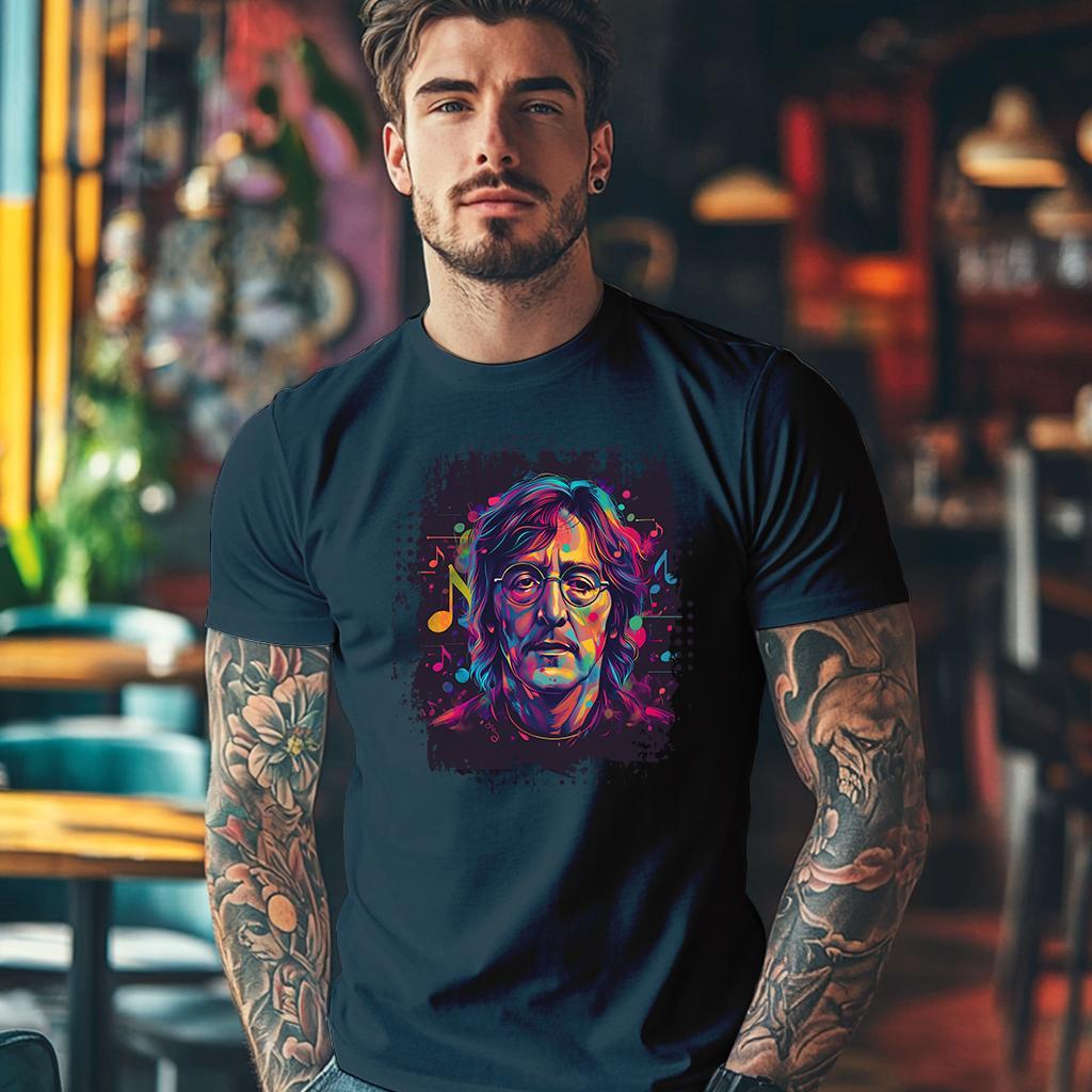 Camiseta Majica sa štampanim printom Cam 795, Muška, Tamnoplava