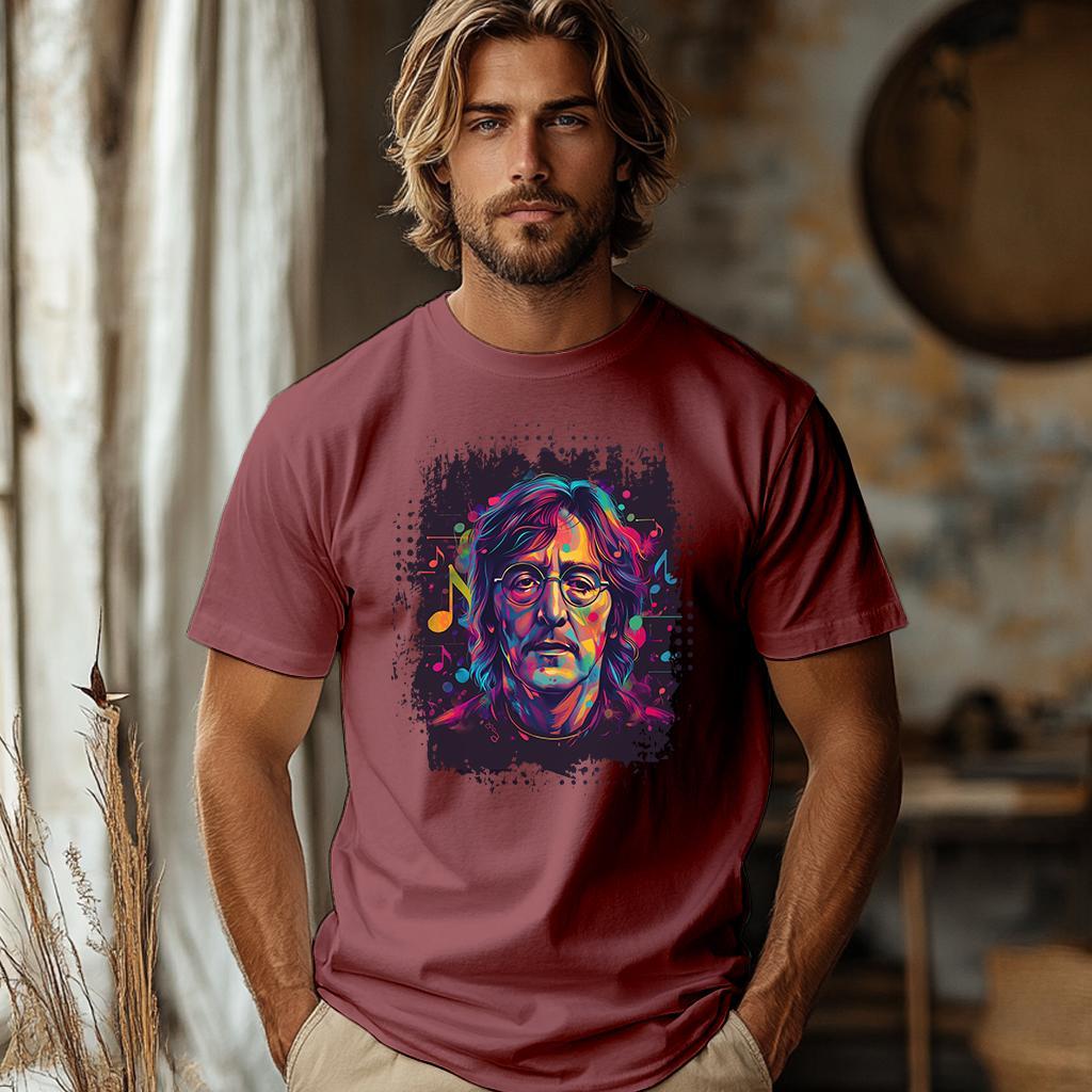 Camiseta Majica sa štampanim printom Cam 795, Muška, Prljavo roze