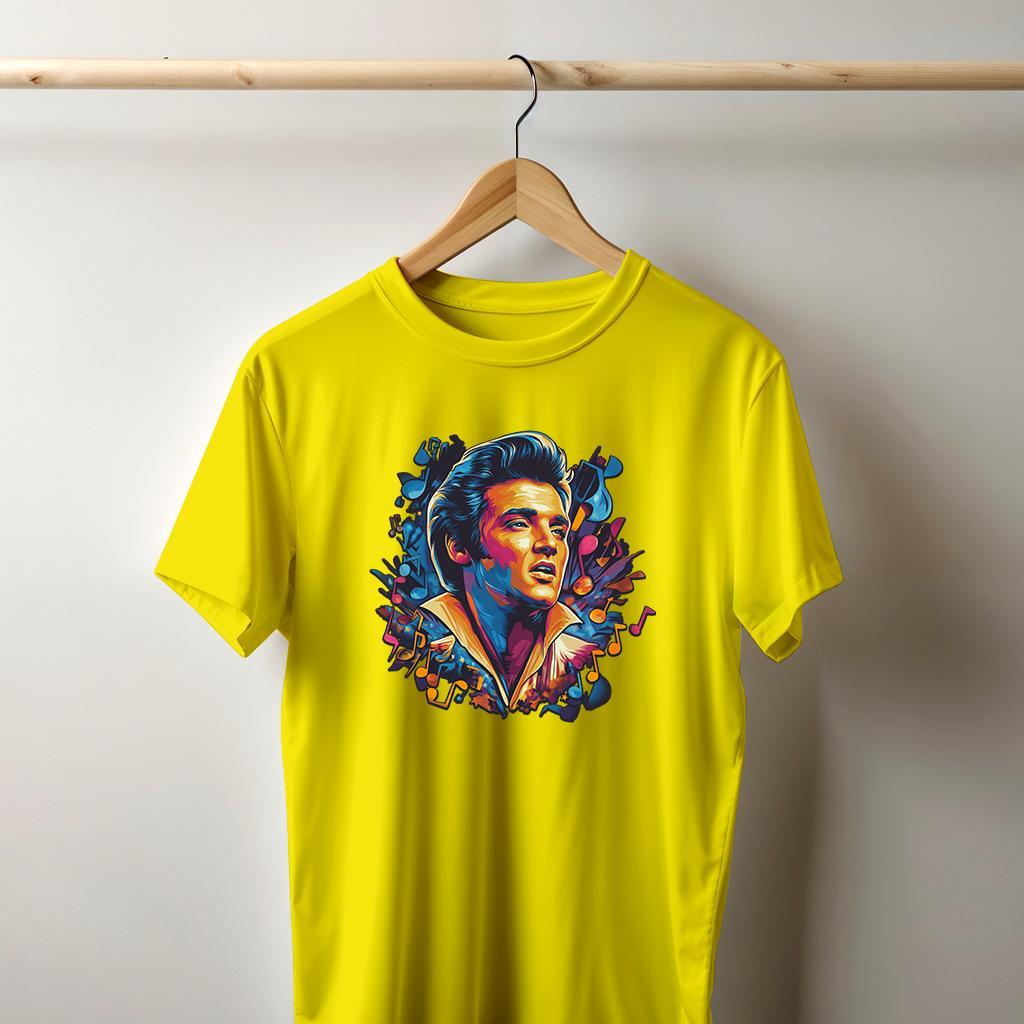 Camiseta Majica sa štampanim printom Cam 797, Muška, Žuta