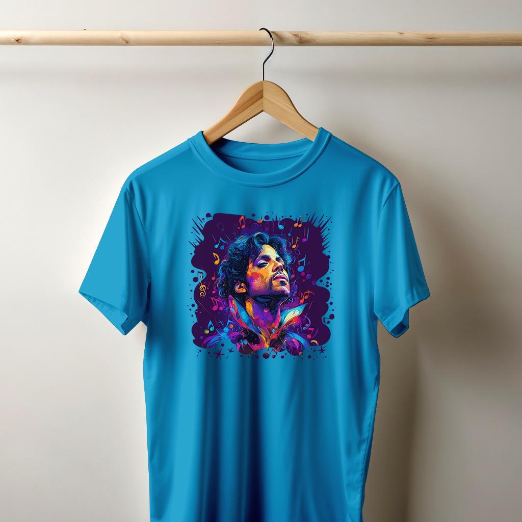 Camiseta Majica sa štampanim printom Cam 793, Muška, Akva