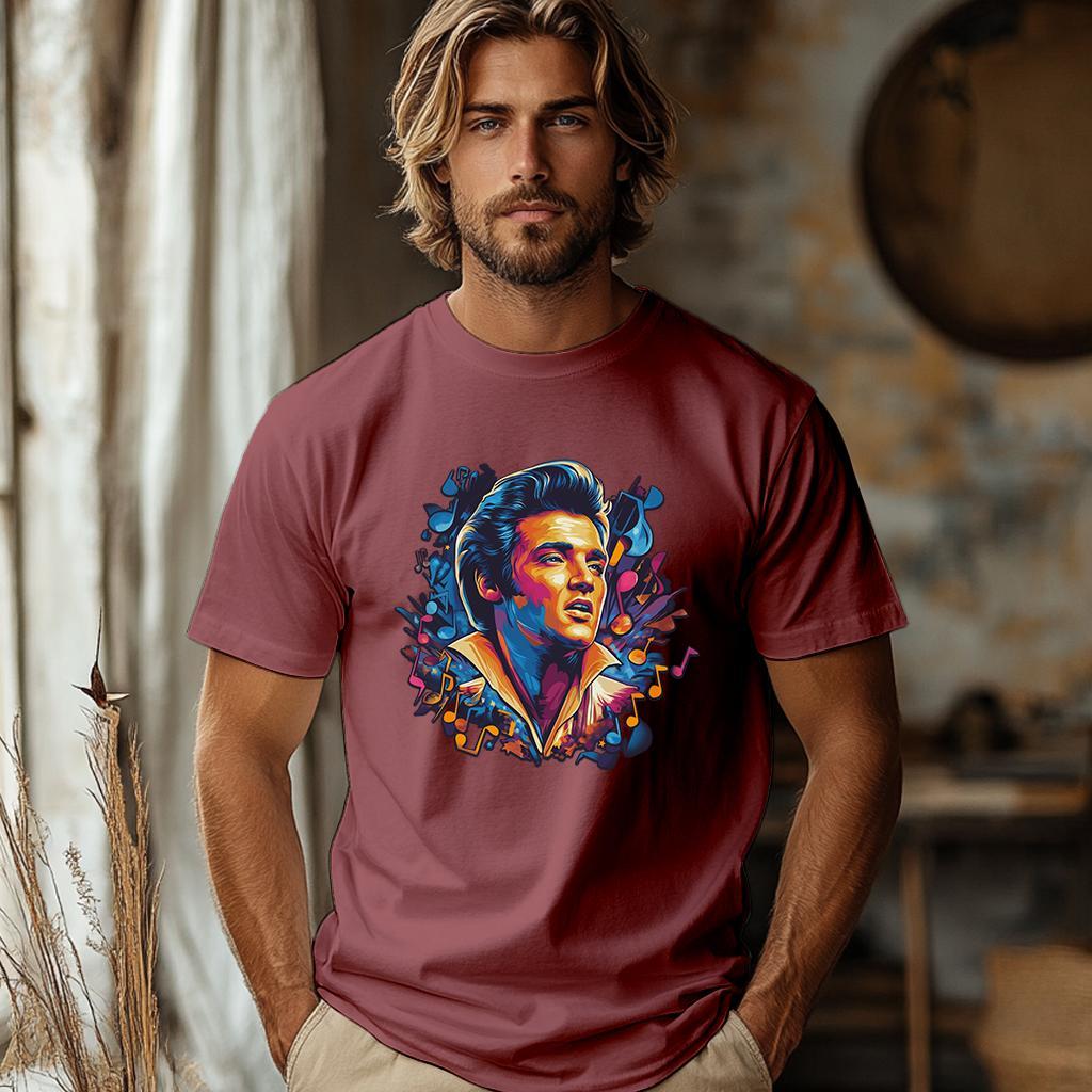 Camiseta Majica sa štampanim printom Cam 797, Muška, Prljavo roze