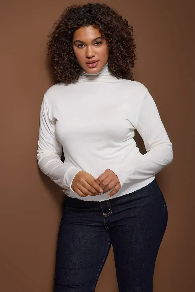 Trendyol Curve Ženska bluza Tbbaw26Af00113, Krem