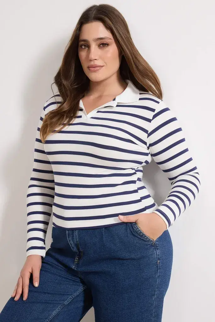 Trendyol Curve Ženska bluza Tbbaw26Af00109, Tamnoplava
