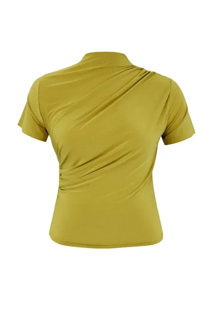 Trendyol Curve Ženska bluza Tbbaw26Af00053, Zelena