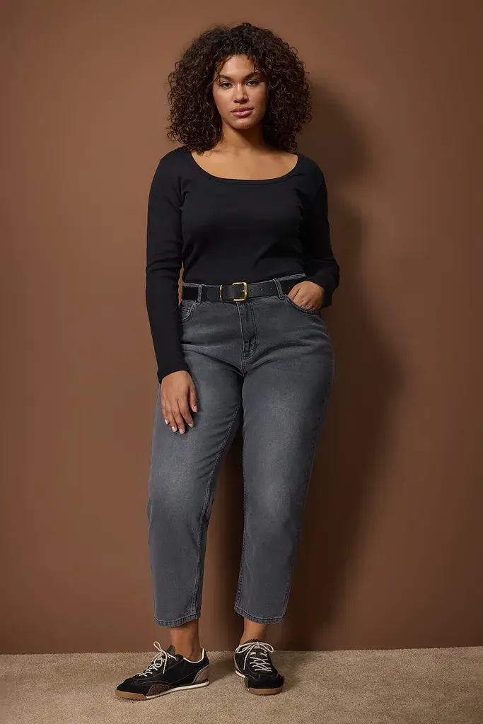 Trendyol Curve Ženska bluza Tbbaw26Af00112, Crna
