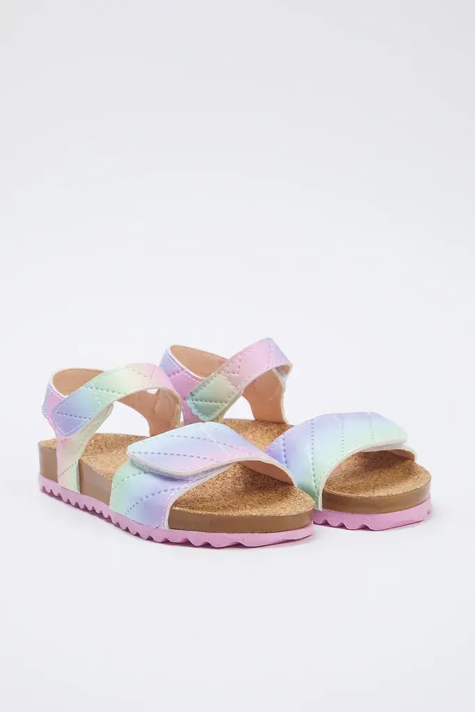 Trendyol Shoes Sandale za devojčice Takss25Sd00024, Srebrne boje