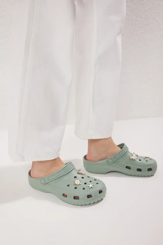 Trendyol Shoes Ženske papuče Takss25Sd00033, Zelene