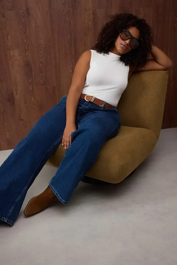Trendyol Curve Ženska bluza Tbbaw26Af00049, Krem