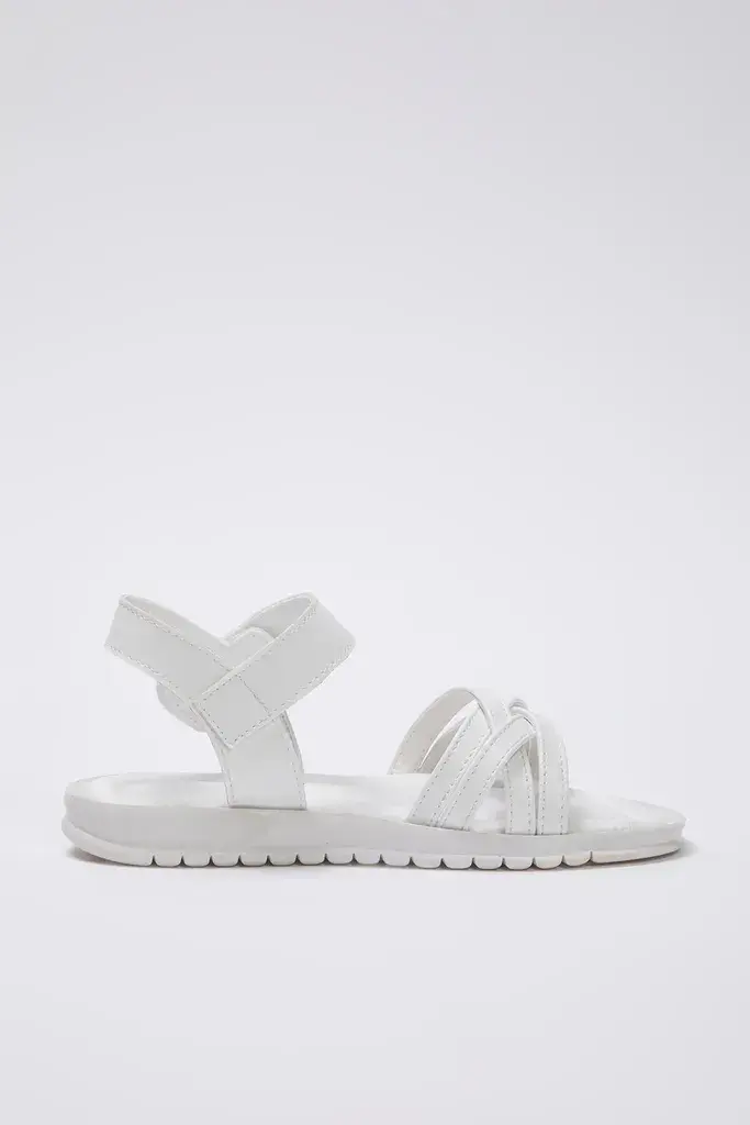 Trendyol Shoes Sandale za devojčice Takss25Sd00040, Bele