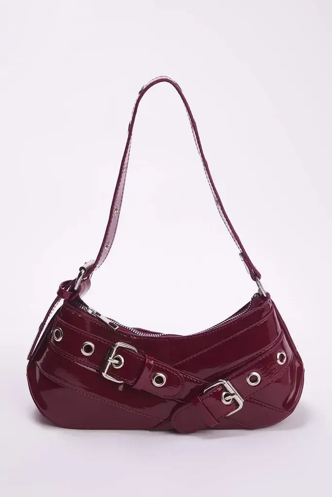 Trendyol Shoes Ženska torba Takss25Oc00069, Bordo