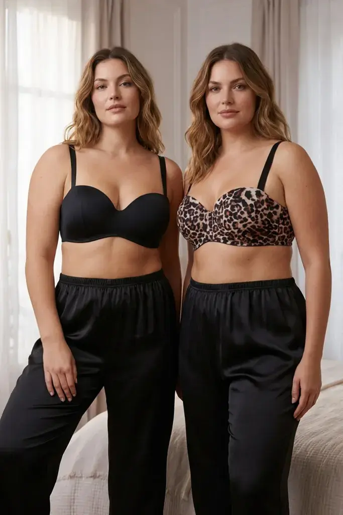 Trendyol Curve Ženski set donjeg veša Tbbaw25Cw00003, 2 komada, Crni