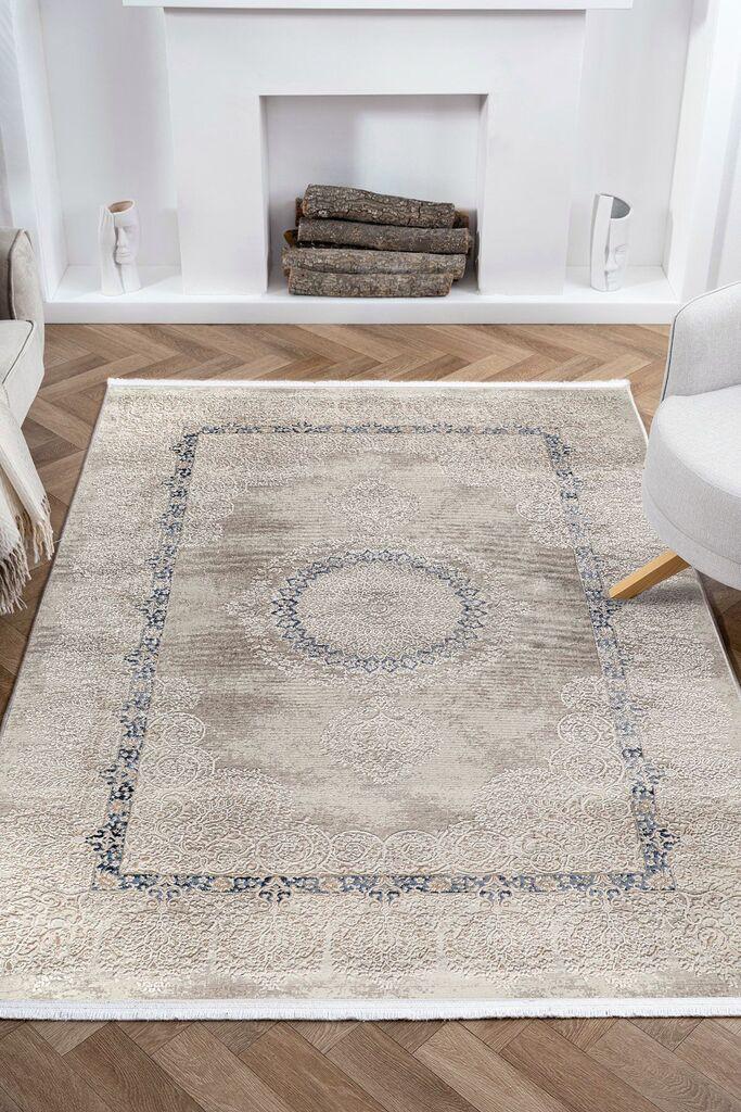 Conceptum Hypnose Tepih Nazende Nz002, 240x340 cm, Teget-sivi