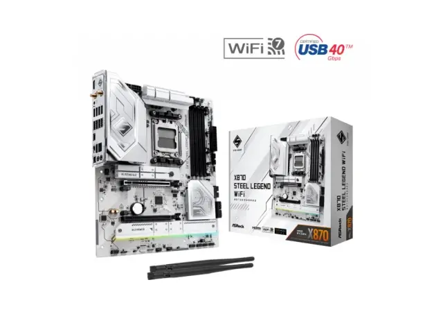 ASRock Matična ploča AM5, X870, Steel Legend, WIFI