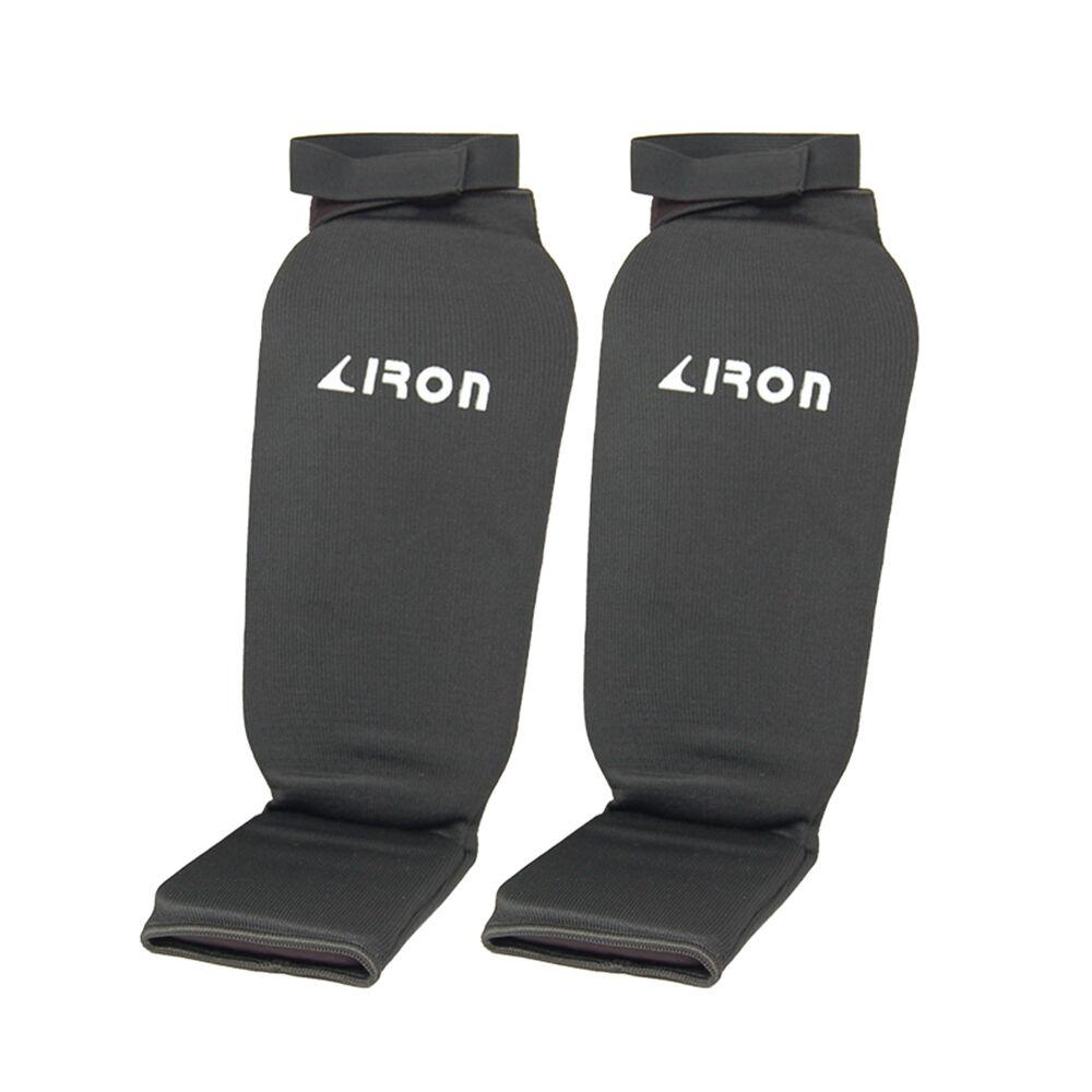 Iron Sport Štitnici SCR001, Štitnici za potkolenice i gornji deo,ris stopala, Crni