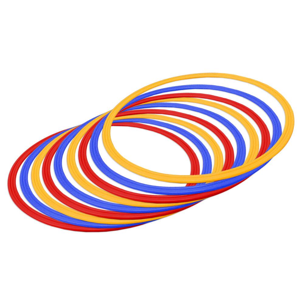 Iron Sport Koordinacioni krugovi  set od 9 kom prečnika 43cm, Krugovi za skakanje, Set od 9 kom