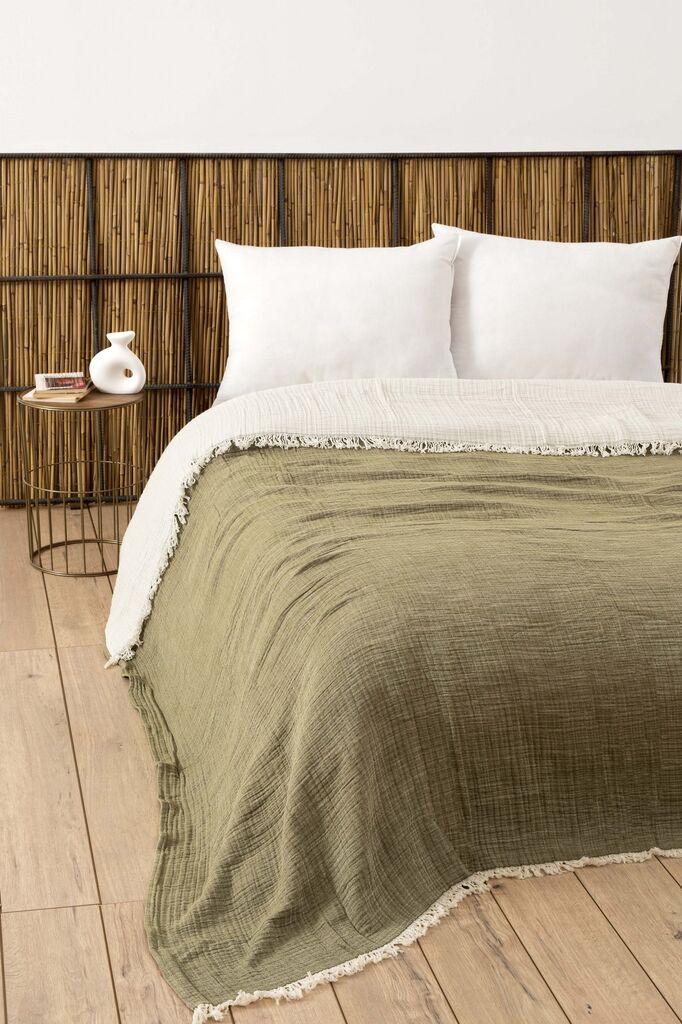 L'essentiel Maison Prekrivač Muslin, 230x250, Maslina