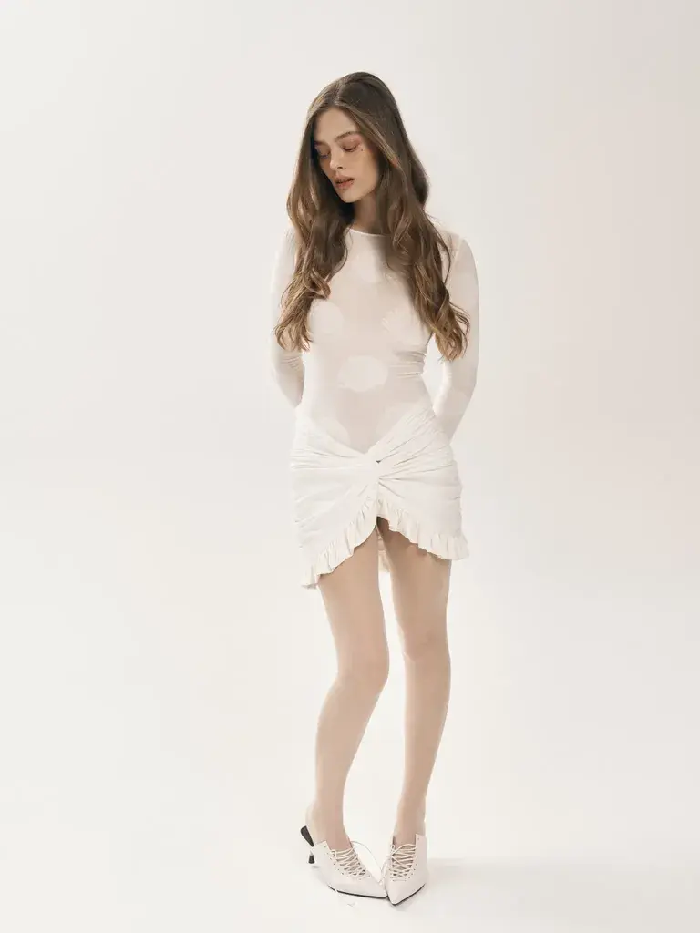 Embody Ženski bodi Emily, Beli