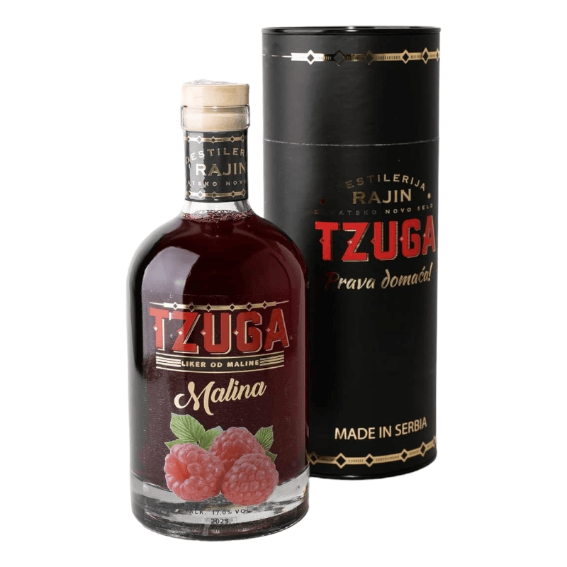 Tzuga Liker Malina LUX 17% vol, 700ml