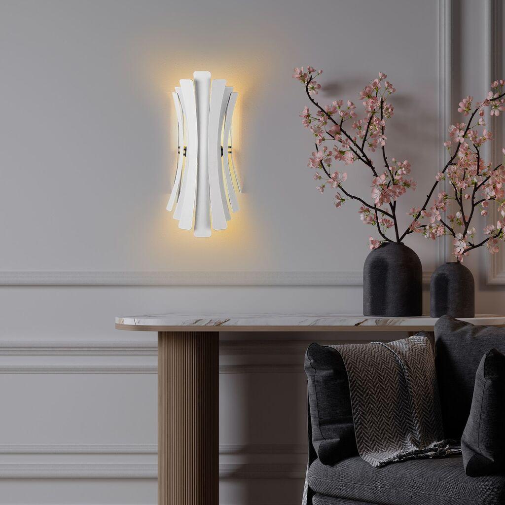 Opviq Zidna lampa Linea-15441, Bela