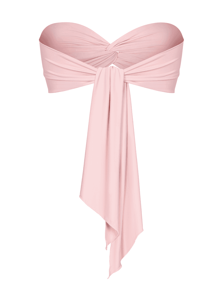 Embody Ženski top  Rosie Bandeau, Roze