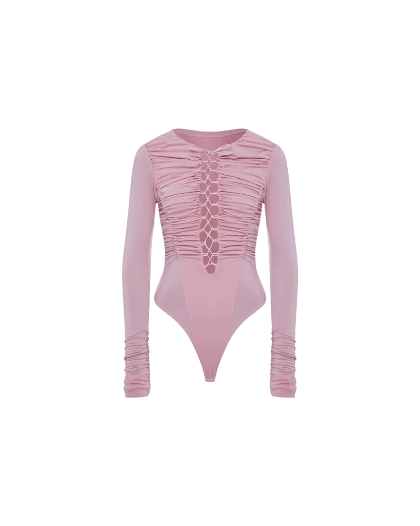 Embody Ženski bodi Hailey, Roze