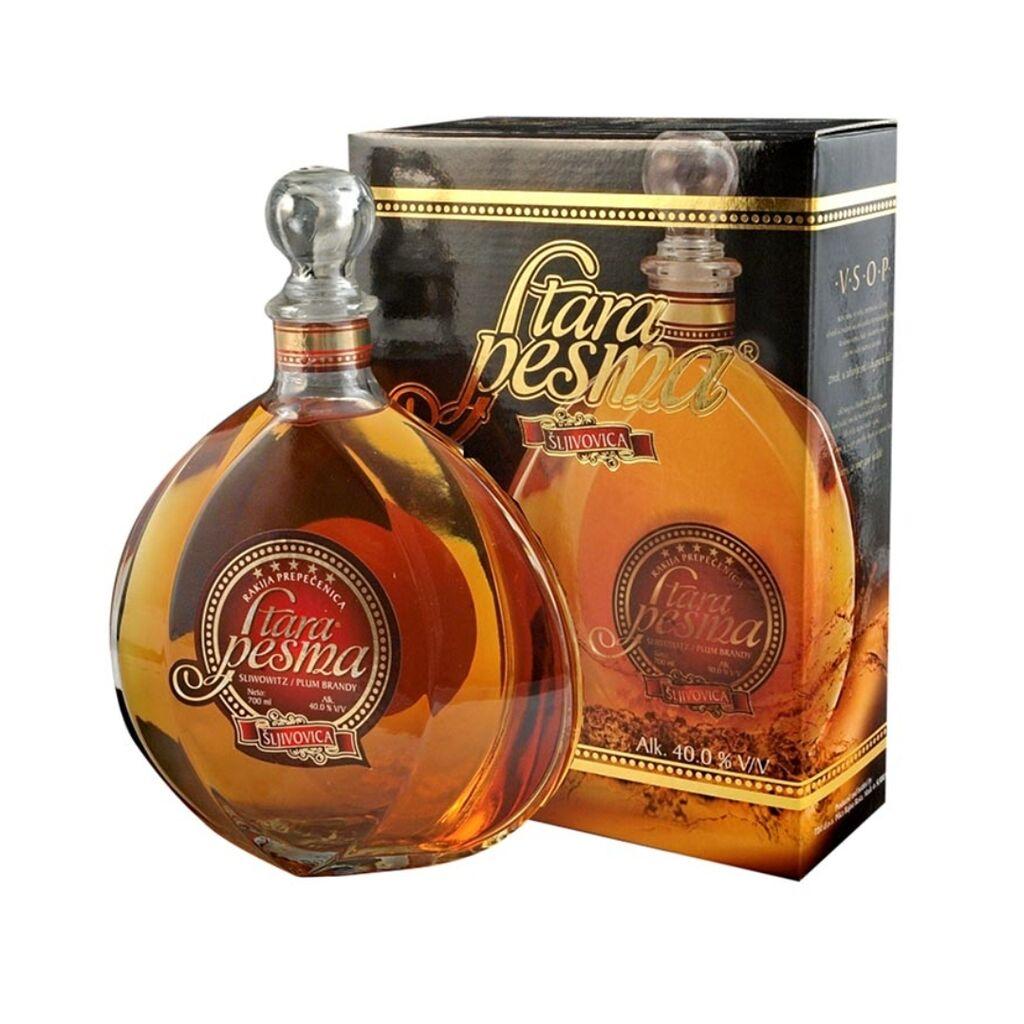 Stara pesma Rakija Šljiva 7 LUX 40% vol, 700ml