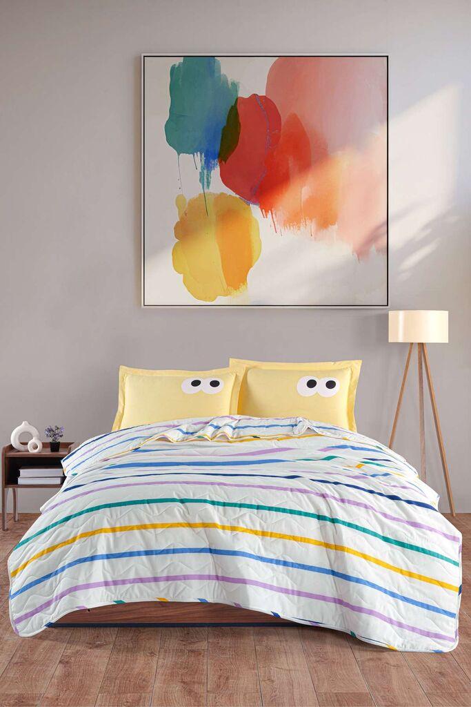 L'essentiel Maison Komplet posteljine Funny, 200x220, Žuti